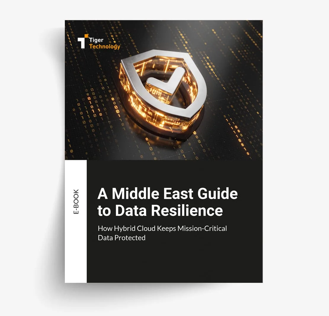 A Middle East Guide to Data Resilience — eBook cover